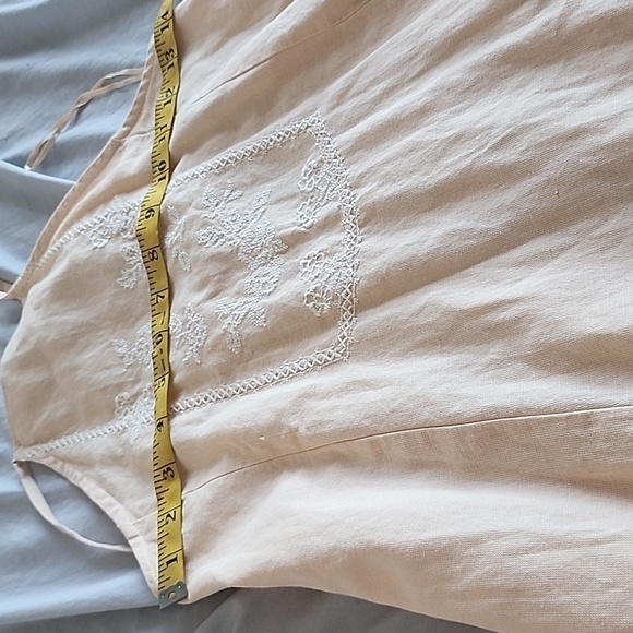 Zara Embroidered Sleeveless Long Maxi Summer dress - Picture 12 of 12